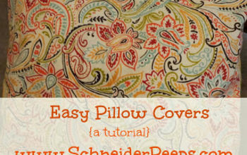 Recover a Pillow the Easy Way