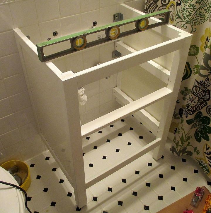 Bathroom Renovation How To Install An Ikea Hemnes Sink Cabinet Bathroom Renovation How To Install An Ikea Hemnes Sink Cabinet Ideas Plumbing