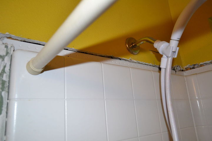 bathroom shower wall help, bathroom, diy renovations projects, home maintenance repairs