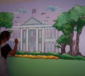 sleep at the white house, Filling In colors