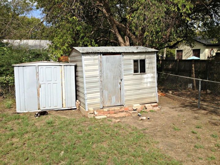 ugly shed redo with mostly reclaimed materials, curb appeal, diy, outdoor living, repurposing upcycling, Super Ugly Shed