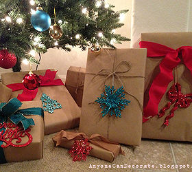 brown paper packages tied up with strings, christmas decorations, crafts, seasonal holiday decor