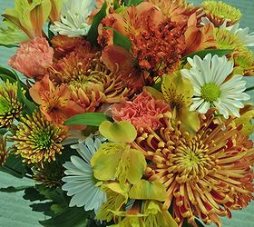 take your fall decorating cue from nature, seasonal holiday decor, This week my husband surprised me with a beautiful bouquet of flowers I was reminded of Fall and how much I love those colors And soon my mind was churning with ways to use them at home