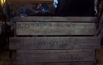 Pallet Wood to Aged Sign