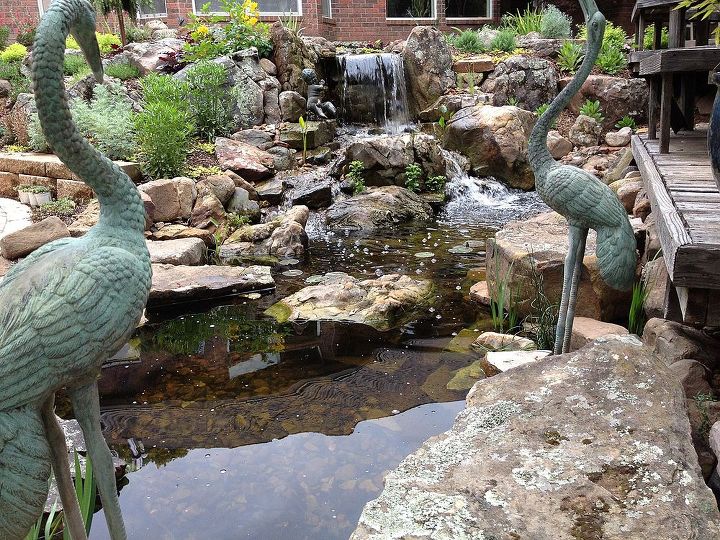 water gardens ponds and water features in oklahoma, landscape, outdoor living, ponds water features