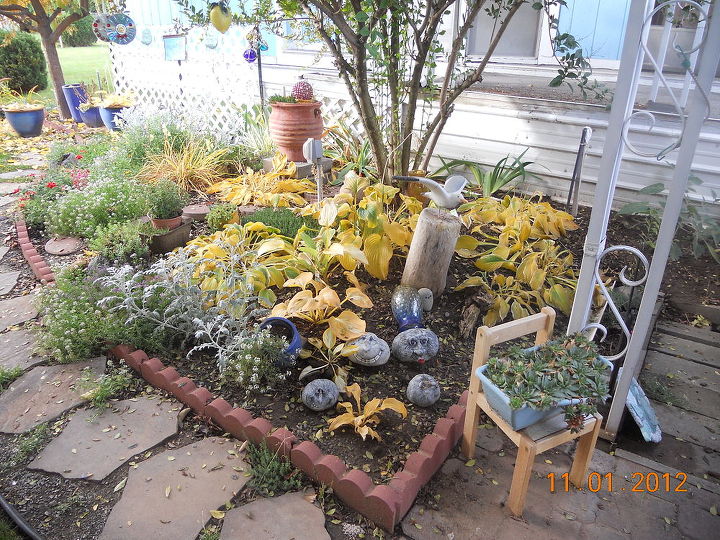 limpiando el jardn para el invierno