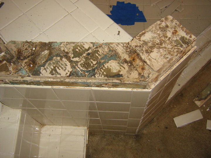 before amp after shower stall, bathroom, remodeling, tiling