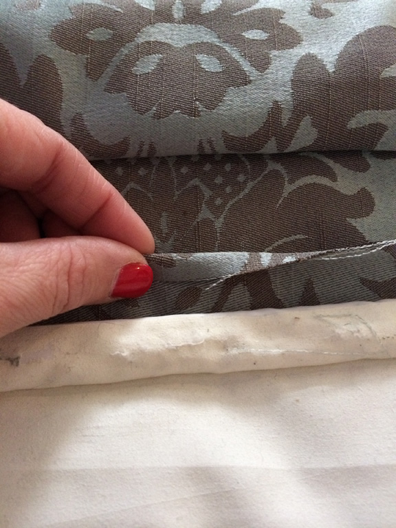 Recovering Roman Shades - No Sew Of Course! | Hometalk