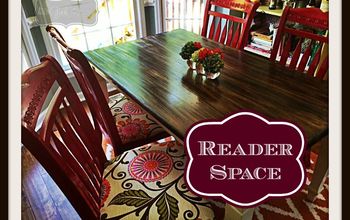 Reader Space - Kitchen Table and Chairs Makeover
