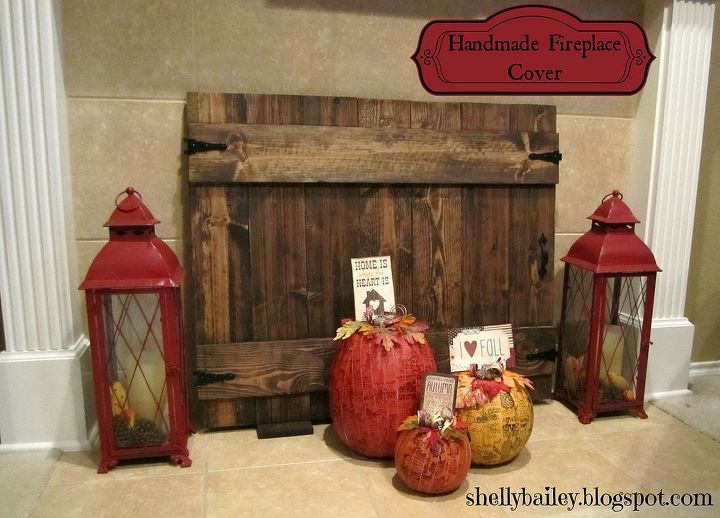 Handmade Fireplace Cover Hometalk Handmade Fireplace Cover Diy Fireplaces Mantels Home Decor How To