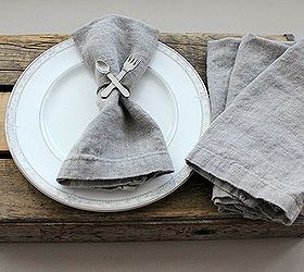 how to make your own linen napkins placemats, crafts, DIY linen napkins