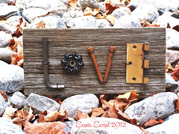 signs signs everywhere are signs, crafts, gardening, repurposing upcycling, My first creation