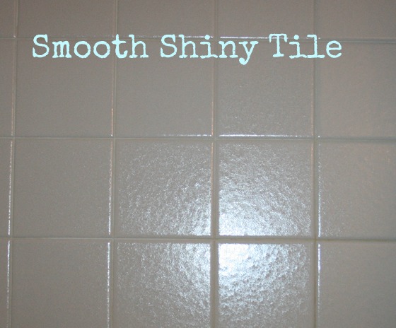 diy soap scum blaster, cleaning tips, Smooth Shiny Tile the after picture