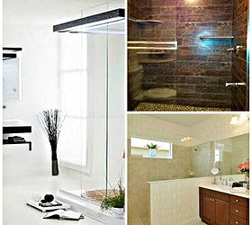 bathroom makeovers fast renovation tips before after photos video, bathroom ideas, home decor, home improvement, small bathroom ideas, Three Roman shower looks focuses on the shower and makes the bathroom look bigger