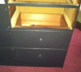 new look for an old dresser, bedroom ideas, chalk paint, painted furniture, shabby chic, Before picture