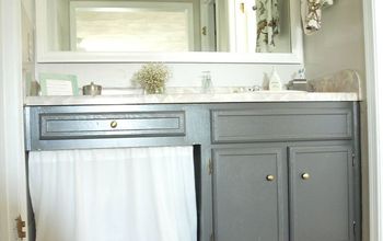 How to Update Your Master Bathroom for Free