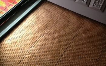 Make a Floor Out of REAL Pennies