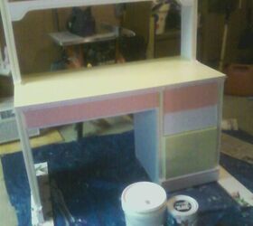 craft room, craft rooms, Getting there AFter I had taken this pic I realized I painted the top drawer the wrong color Oops