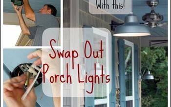 How To Swap An Old Porch Light With A Hanging Pendant