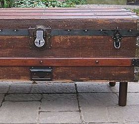 antique trunk coffee table  Antique trunk, Antique steamer trunk, Antique  trunk restoration