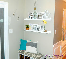 easy diy floating shelves, home decor, shelving ideas, woodworking projects