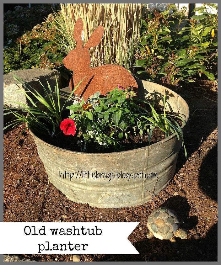 galvanized buckets burlap ribbon and boxwood, flowers, gardening, repurposing upcycling