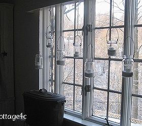 mson jar window treatment, crafts, mason jars, window treatments