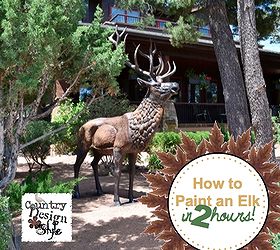 how to paint an elk in 2 hours in case you ever need to paint an elk, painting, After