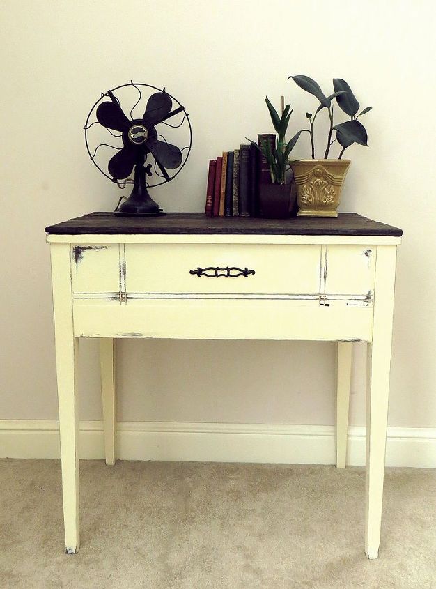 diy sewing table re purpose, home decor, painted furniture