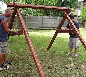 exactly how to build a swing in about an hour