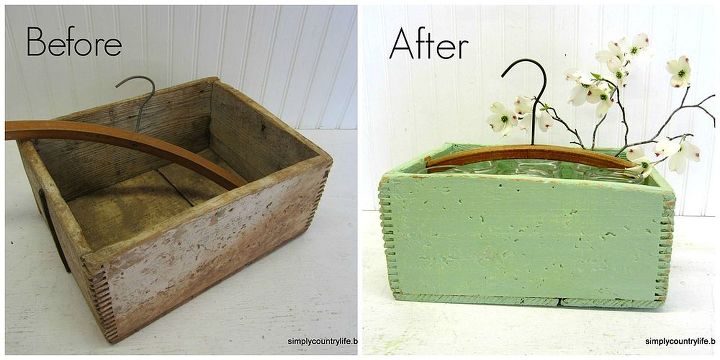 reaproveitando uma gaveta e cabide antigos para transform lo em um recipiente