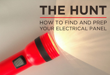 the hunt how to find and prep your electrical panel, electrical, lighting
