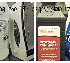 putting two carpet stain removal tips to a comparison test, cleaning tips, flooring, They both work well but I definitely preferred one over the other come on over to Mrs Hines Class to see the results and get the homemade recipes for each of these carpet stain removers