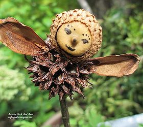 make your own garden fairies, crafts, gardening, See more fairies at