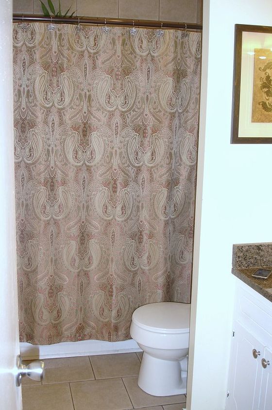 budget bathroom makeover, bathroom ideas, home decor, Before new paint and accessories