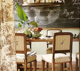 how to dress up your dining chairs for everyday use, crafts, home decor, living room ideas, painted furniture, image via Pinterest
