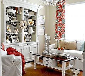 Our 2013 Colorful Fall Sitting Room