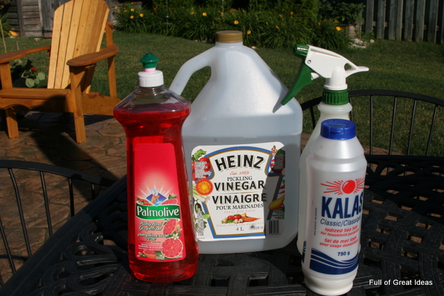amazing weed killer made with items you will find in your kitchen really works, gardening, outdoor living