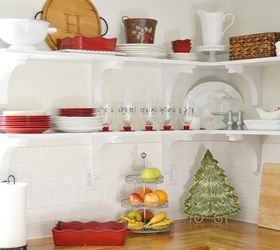 a christmas cottage home tour, christmas decorations, seasonal holiday decor, Kitchen
