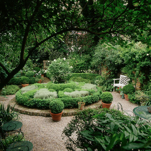 belas idias de design de jardim