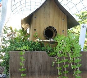 drawer birdhouse, gardening, New Old Birdhouse