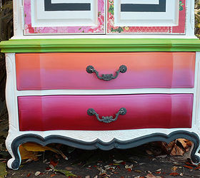 bath and body line inspired, painted furniture
