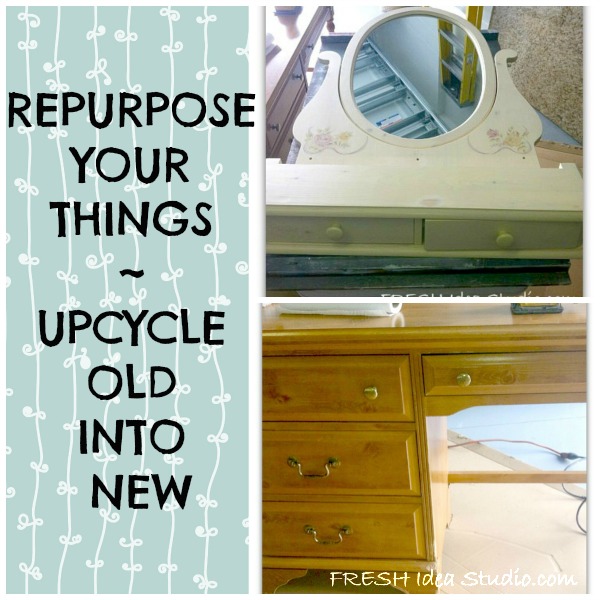 repurpose your old stuff into something new amp better, chalk paint, painted furniture, Use what you have Repurposing is fun and afforable
