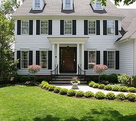 how to get perfect curb appeal, curb appeal, A green lawn with simple landscaping keeps things clean and fresh