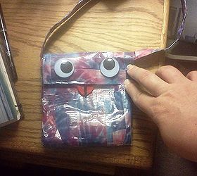 Duct Tape Monster Purse