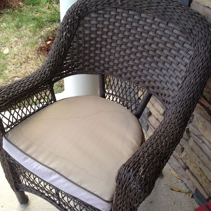 the easy way to update outdoor furniture, outdoor furniture, outdoor living, painted furniture