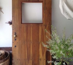 reclaimed refinished vintage door, doors, repurposing upcycling, Interior