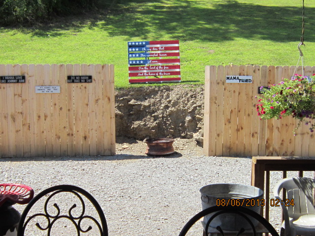 pallet bar and backyard expanded, diy, fences, outdoor living, pallet, woodworking projects