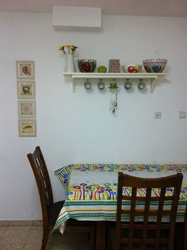 the start of a kitchen gallery wall, home decor, kitchen design