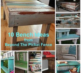 Bench Painting Ideas Part - 30: 10 Bench Ideas, Diy, How To, Painted Furniture, Repurposing Upcycling, Rustic